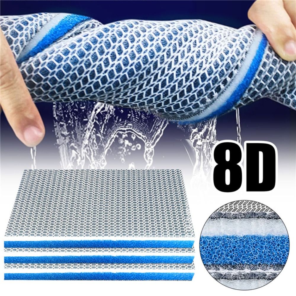 Marine Aquarium Glass Cleaner - 1Pcs New 8D Aquarium Filter Sponge