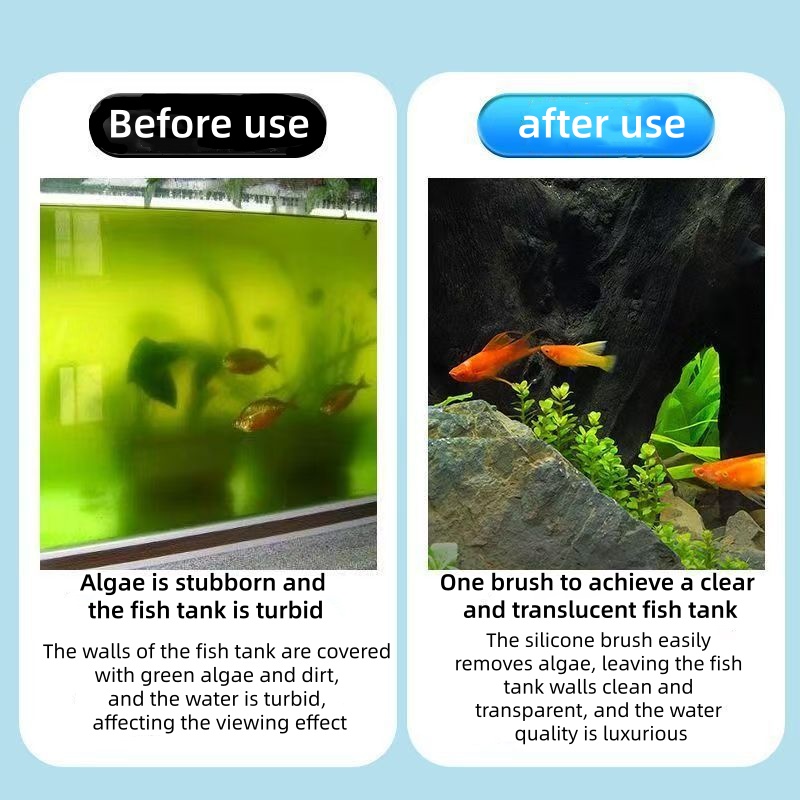 Telescopic Aquarium Algae Scra - огляд і ціна Marine Aquarium Glass Cleaner