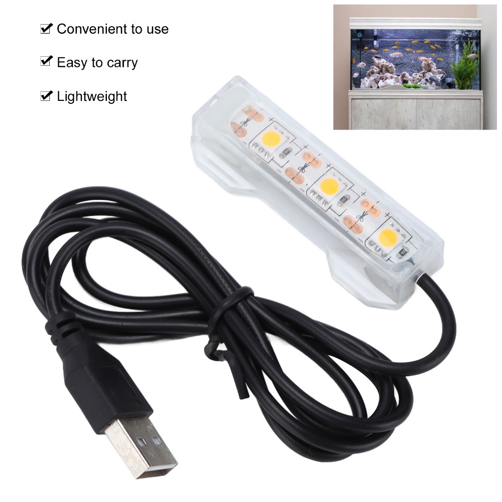 Decorative Lighting USB Aquari - огляд і ціна Aquarium Marine Lights