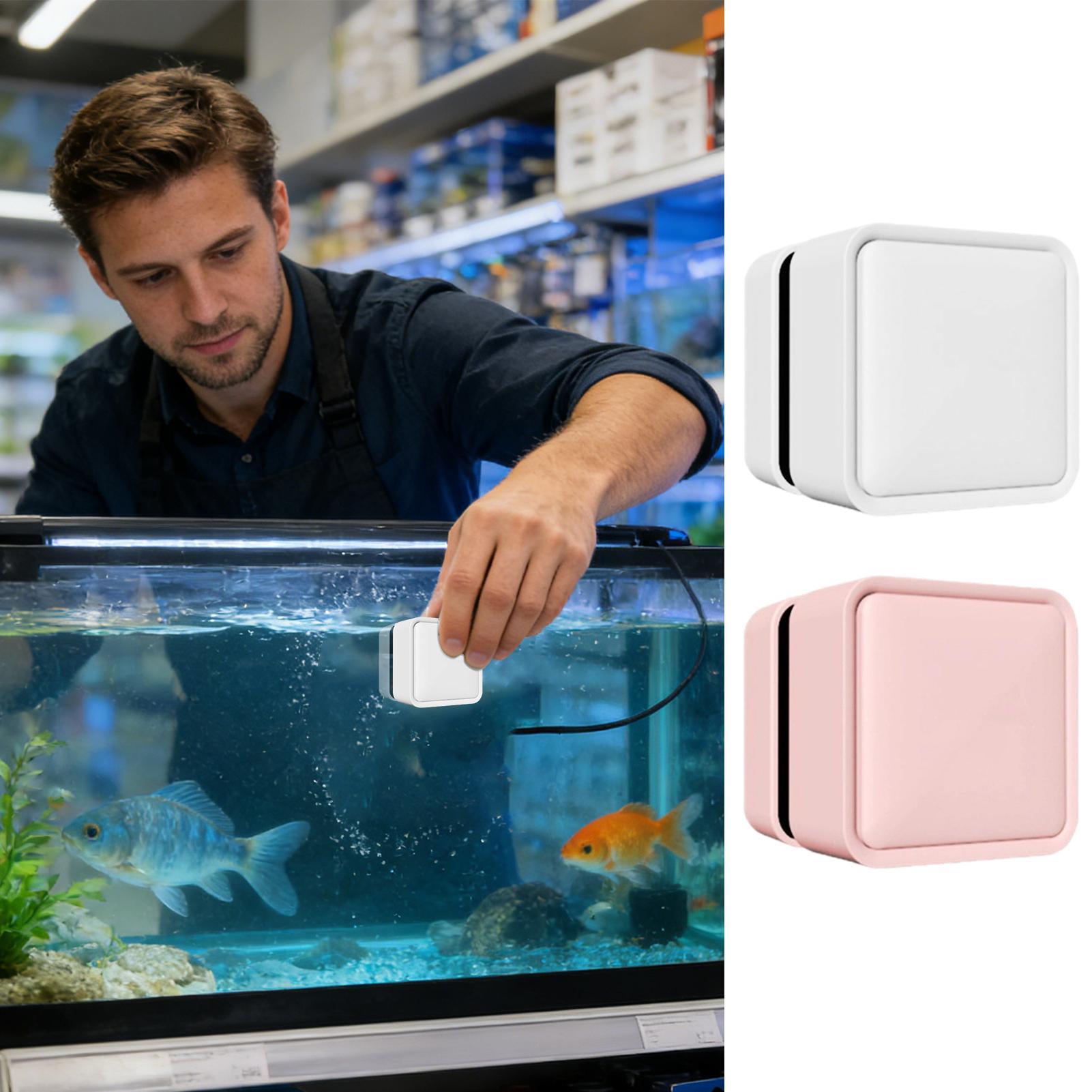 Magnetic Fish Tank Cleaner Dou - огляд і ціна Marine Aquarium Glass Cleaner