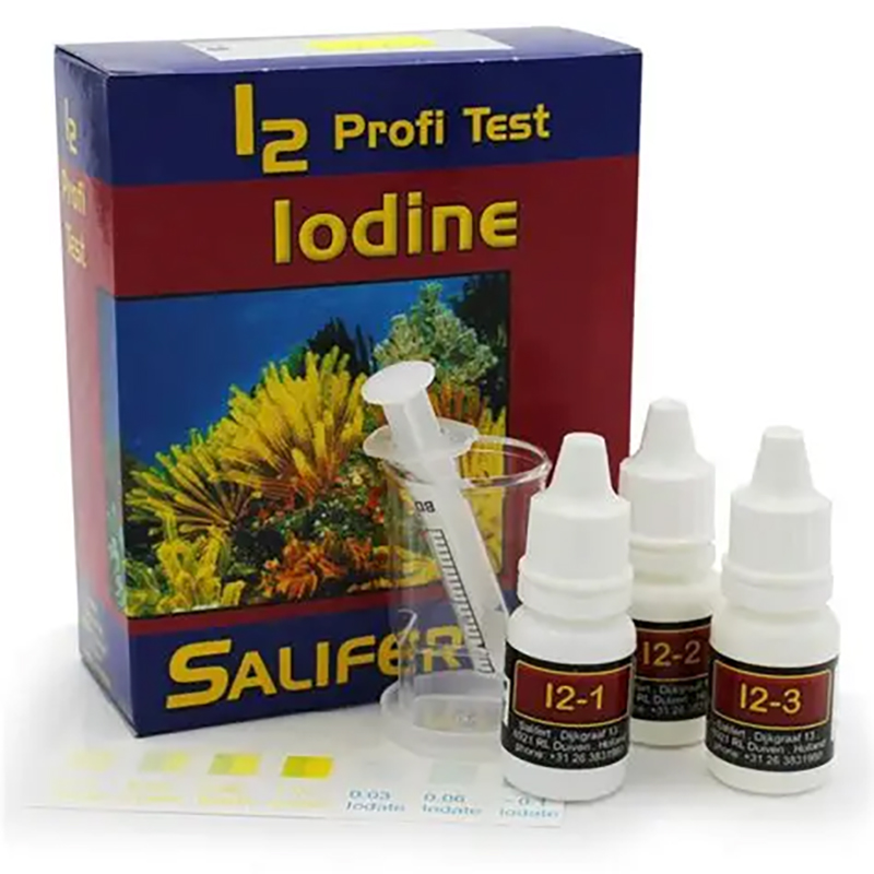 Salifert Iodine I2 Profi-Test  - огляд і ціна Marine Aquarium Water Test Kit