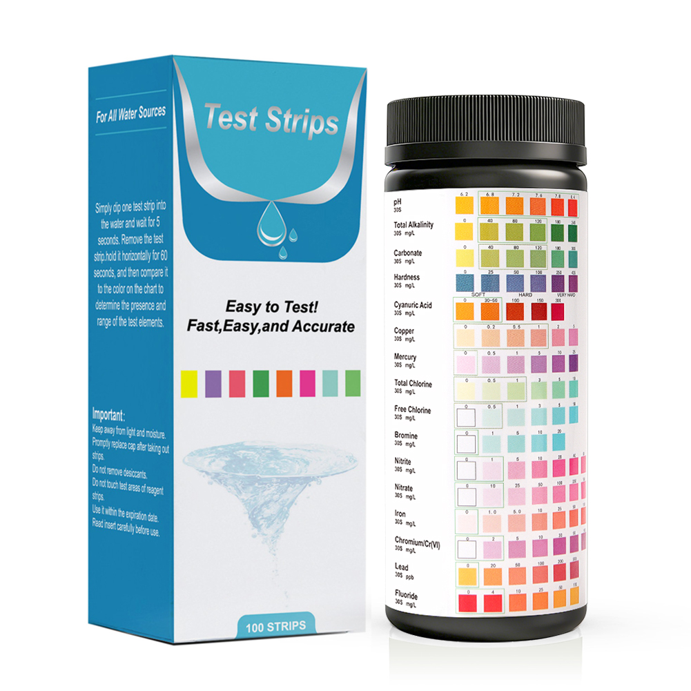 Yieryi 16 in 1 Water Test Stri - огляд і ціна Marine Aquarium Water Test Kit