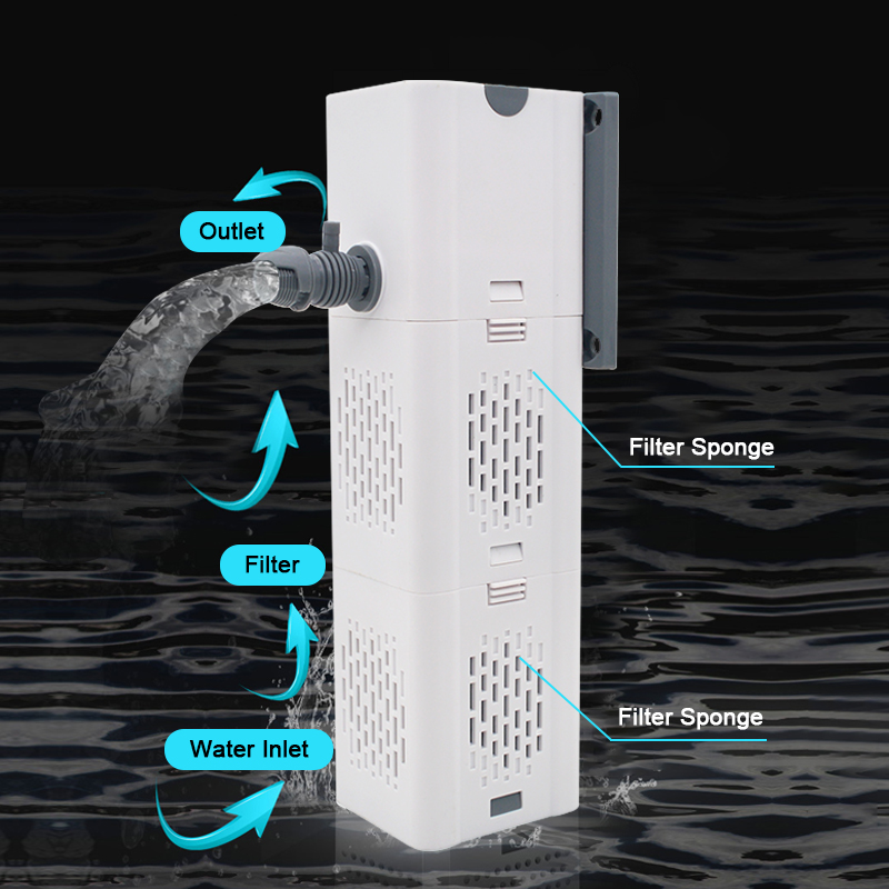 Aquarium Filter Pump Fish Tank - огляд і ціна Marine Aquarium Protein Skimmer