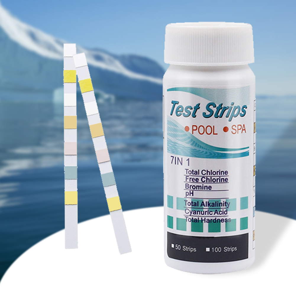7 in 1 Aquarium Test Strips Mu - огляд і ціна Marine Aquarium Water Test Kit