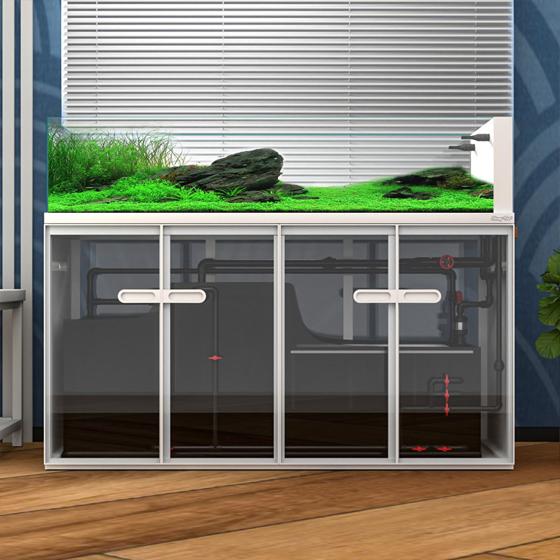 Large Modern Style Glass Fish  - огляд і ціна Marine Aquarium Tank For Sale