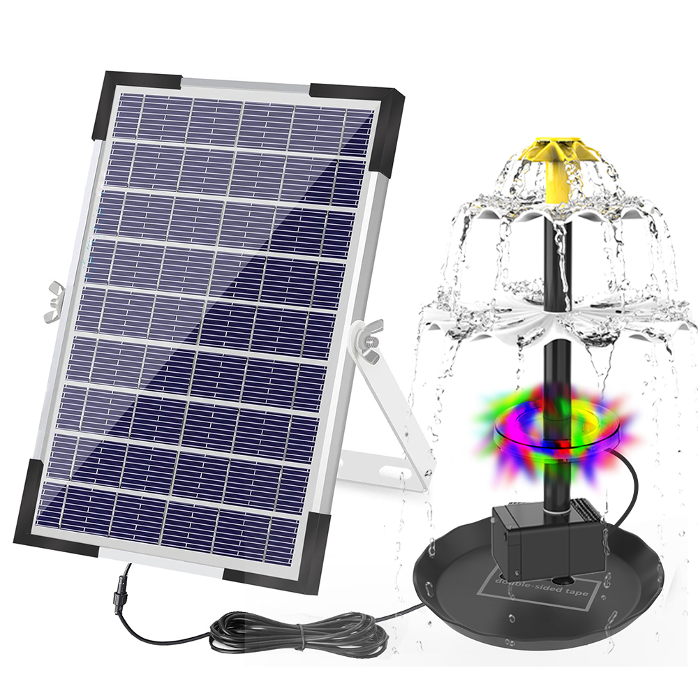 Solar Fountain Pump for Bird B - огляд і ціна Aquarium Marine Lights