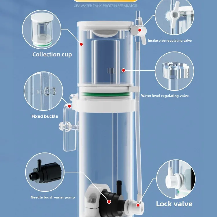 110V-240V New Mini Aquarium Pr - огляд і ціна Marine Aquarium Protein Skimmer