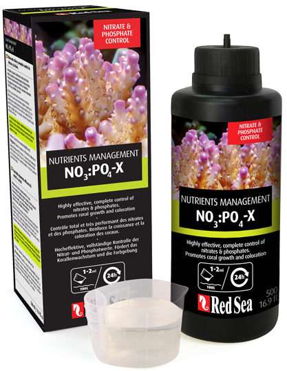 Red Sea NO3:PO4-X Nitrate Phos - огляд і ціна Marine Aquarium Nitrate Removal