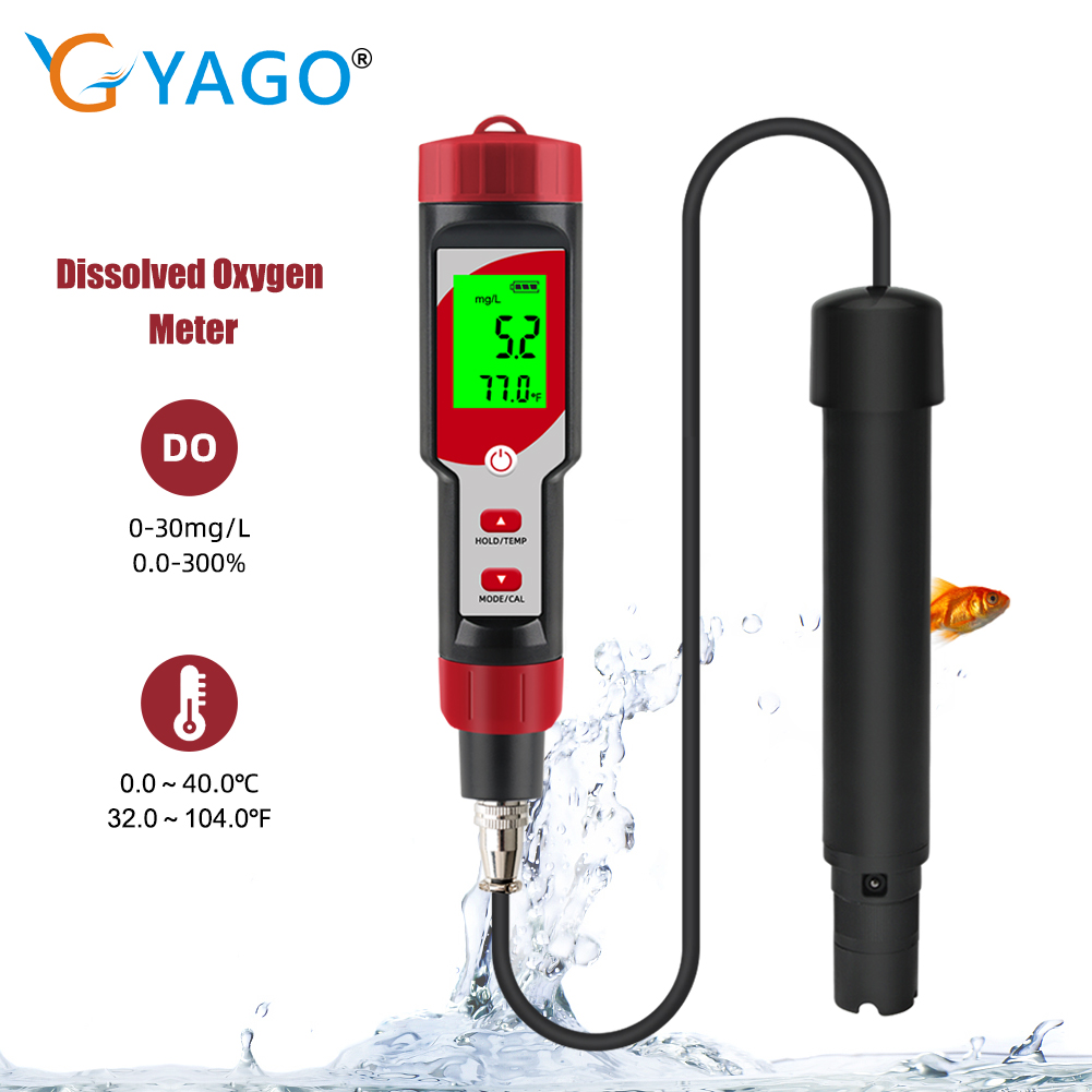 Digital Dissolved Oxygen Meter - огляд і ціна Marine Aquarium Water Test Kit