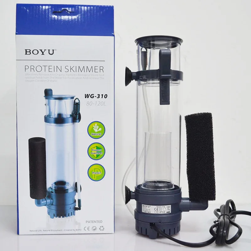 6W/8W BOYU Protein Skimmer Fil - огляд і ціна Marine Aquarium Protein Skimmer