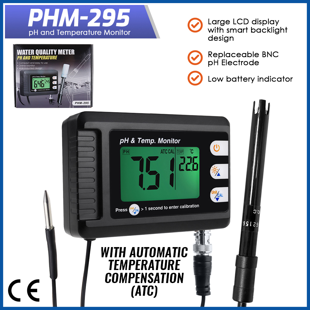Professional Accurate PH Meter - огляд і ціна Marine Aquarium Water Test Kit