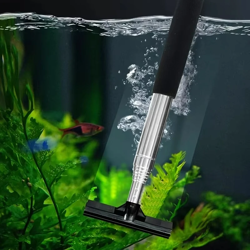 Telescopic Aquarium Scraper Br - огляд і ціна Marine Aquarium Glass Cleaner