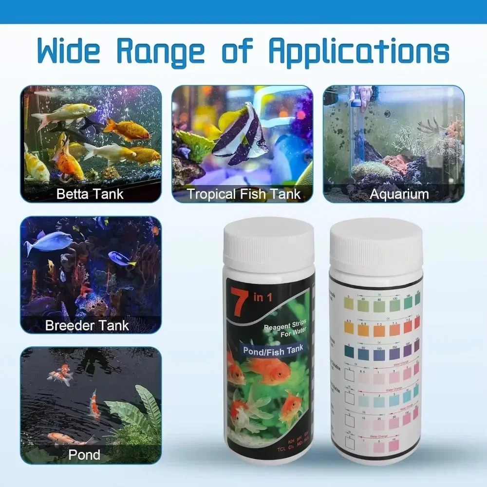 Hot Sale PH Test Strips Water  - огляд і ціна Marine Aquarium Water Test Kit
