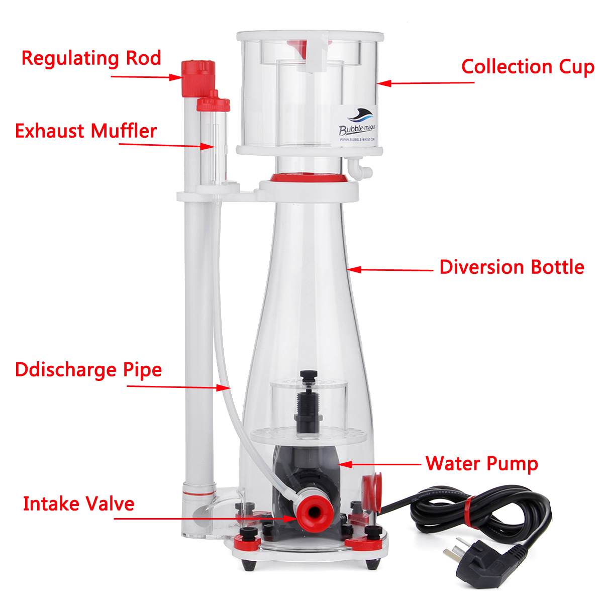 220V Bubble Magus Curve5 CURVE - огляд і ціна Marine Aquarium Protein Skimmer