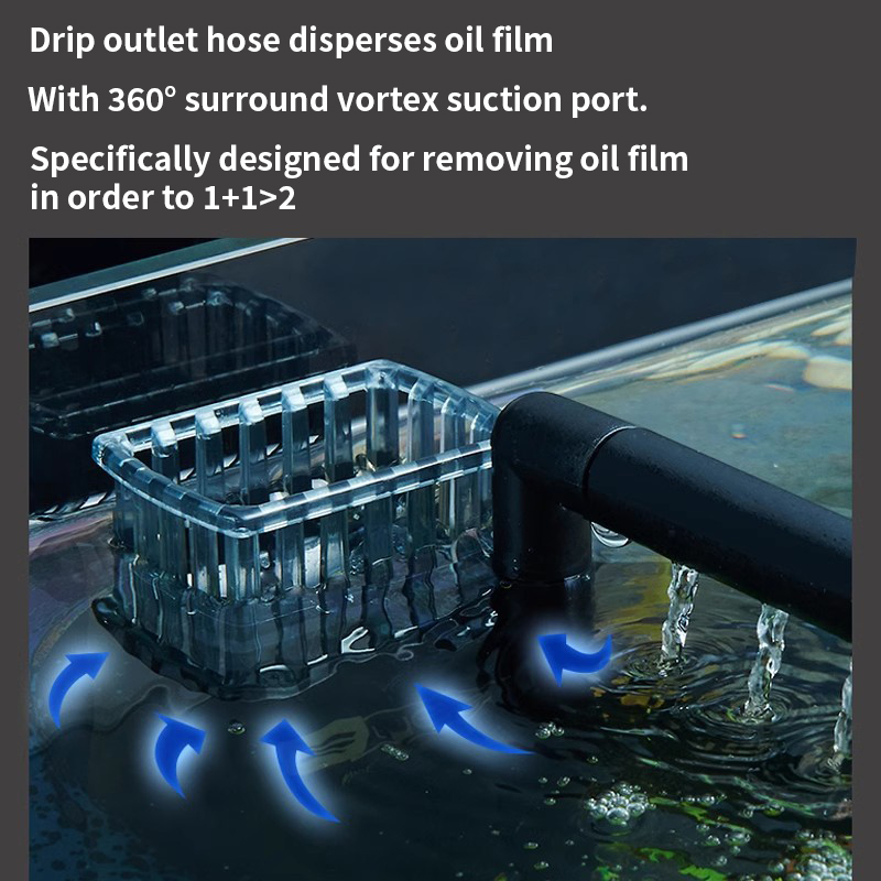 3W Aquarium Surface Oil Skimme - огляд і ціна Marine Aquarium Protein Skimmer