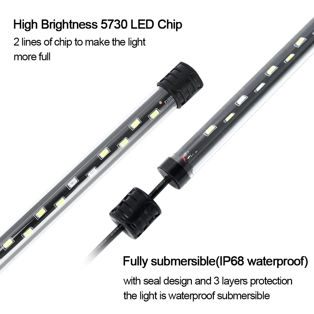 58CM  Aquarium Light LED Plant - огляд і ціна Aquarium Marine Lights