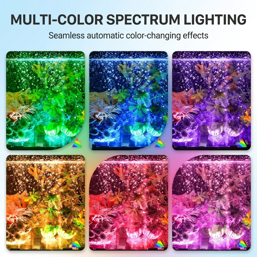 USB LED Aquarium Air Bubble Li - огляд і ціна Aquarium Marine Lights