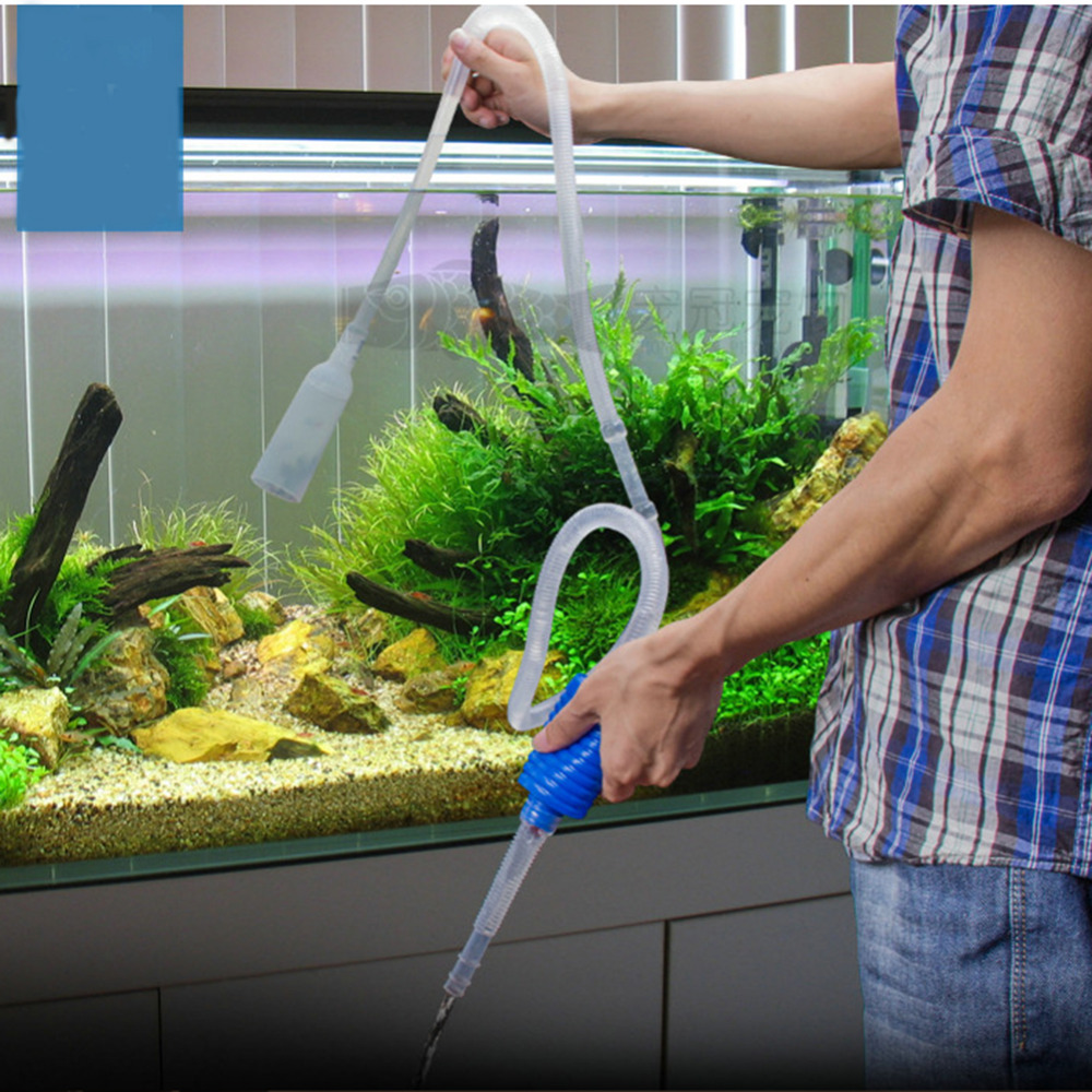 Aquarium Siphon Fish Tank Syph - огляд і ціна Marine Aquarium Glass Cleaner